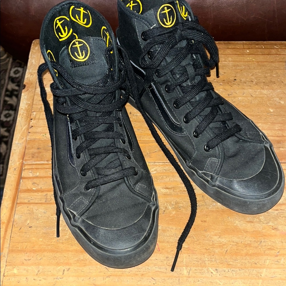 VANS x Captain Finn Canvas High Tops Mens 10
